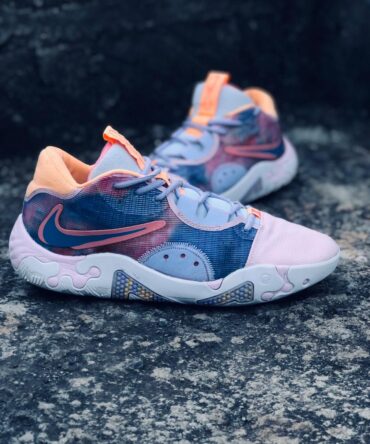 Paul George 6 Painted Swoosh Size 43 Uk 8.5 Us 9.5