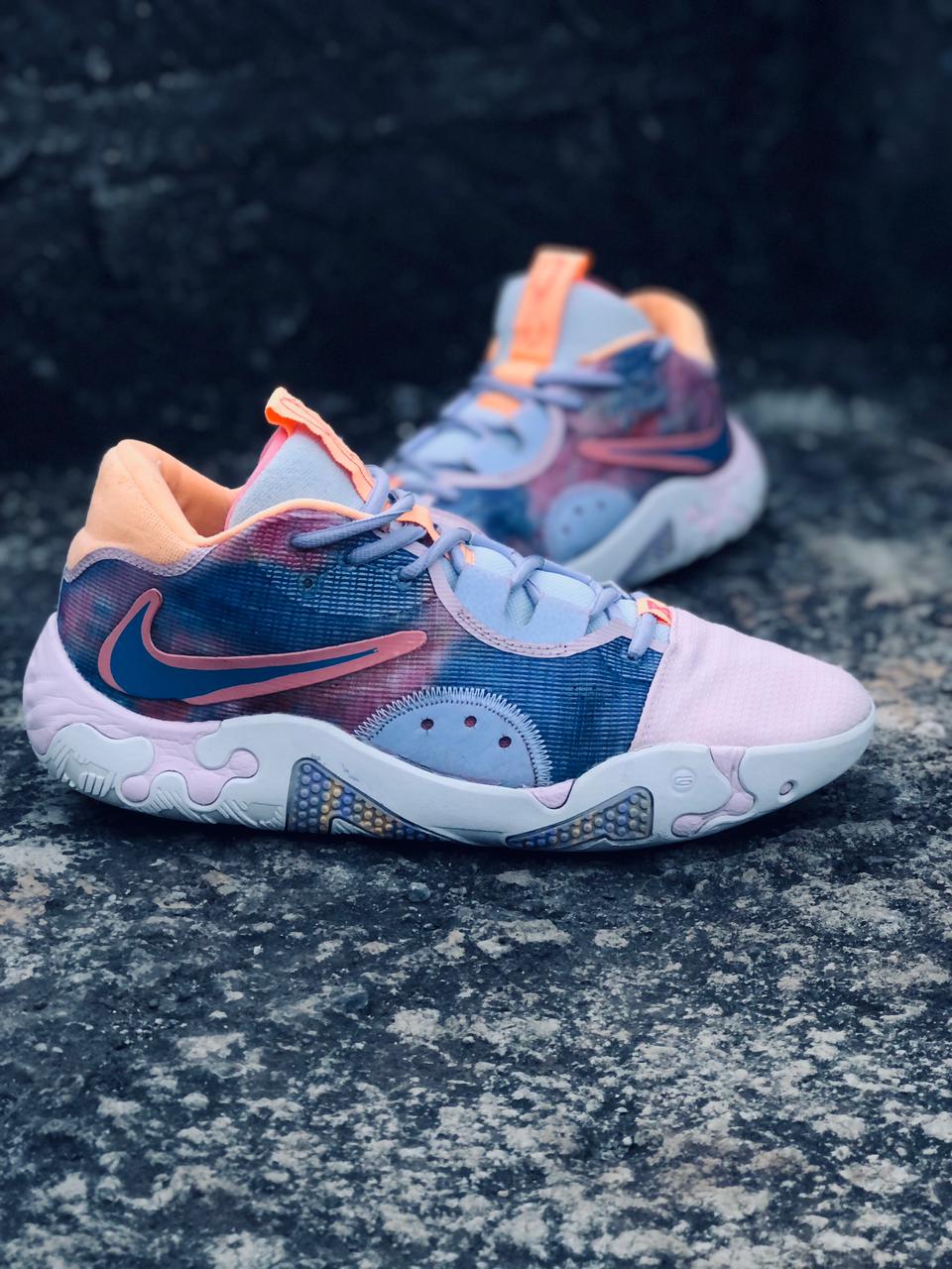 Paul George 6 Painted Swoosh Size 43 Uk 8.5 Us 9.5