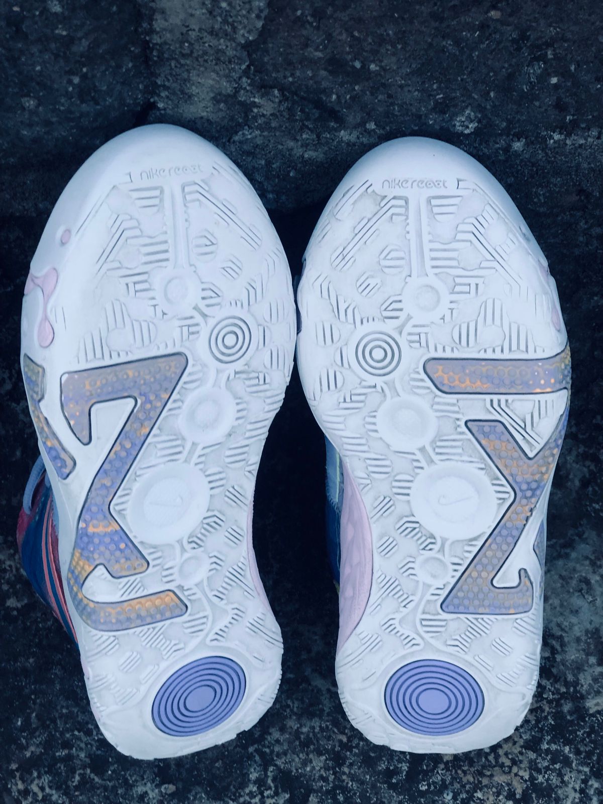 Paul George 6 Painted Swoosh Size 43 Uk 8.5 Us 9.5 - Image 4