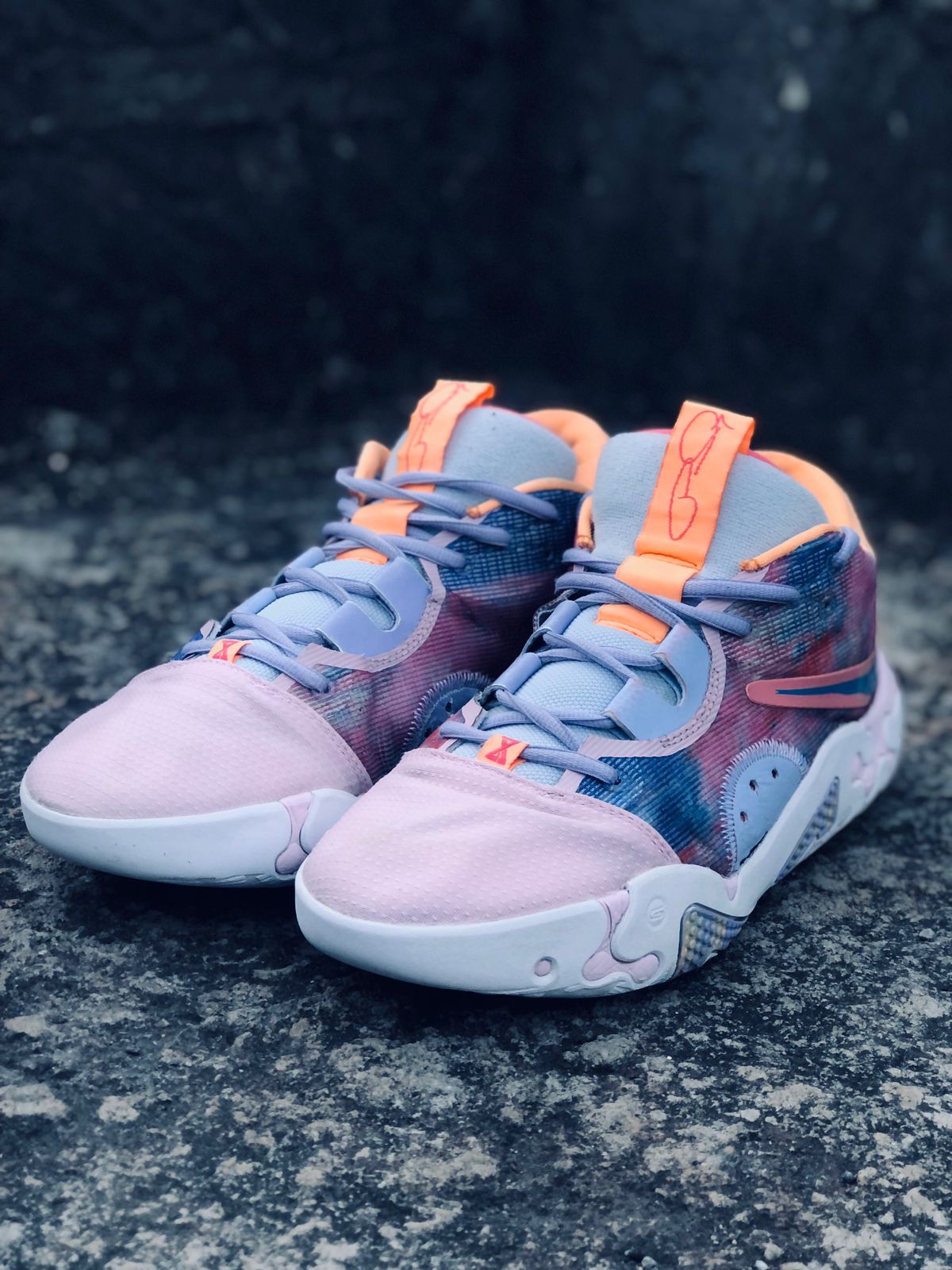 Paul George 6 Painted Swoosh Size 43 Uk 8.5 Us 9.5 - Image 6