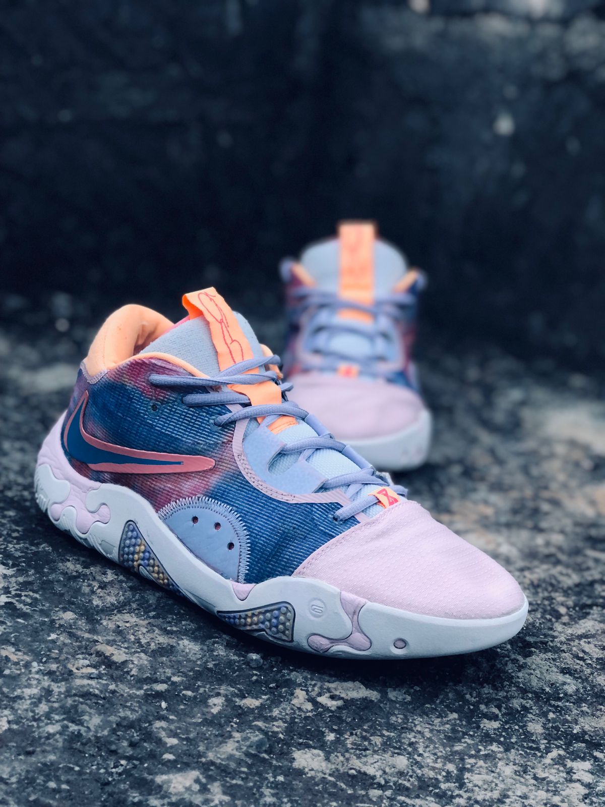 Paul George 6 Painted Swoosh Size 43 Uk 8.5 Us 9.5 - Image 5