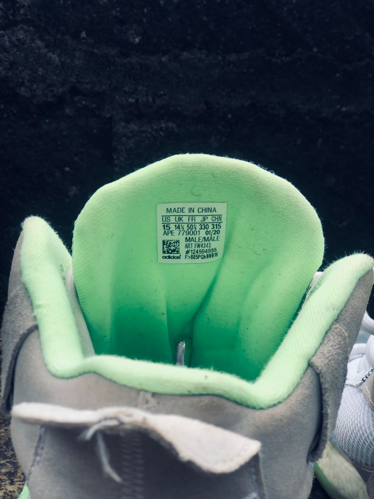 Adidas Posterize Size 50 Uk 14.5 Us 15 - Image 4