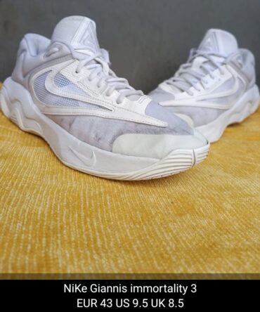 Nike Giannis Immortality 3 Size 43 Uk 8.5 Us 9.5